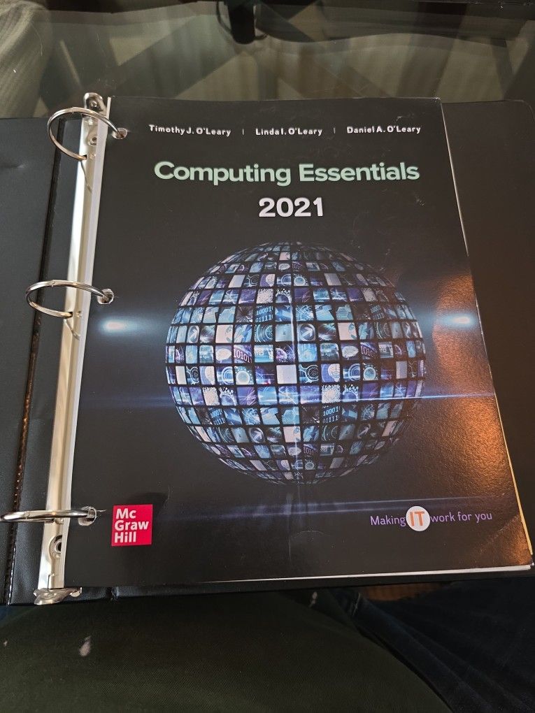 Computing Essentials Books COMPUTING ESSENTIALS 2021/ Into To Computing for Sale in Huntington ...