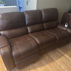 Leather Recliner 