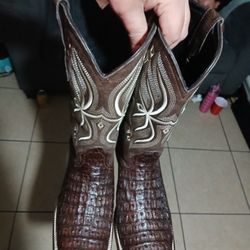 Exotic Crocodile Boots 