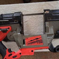 Milwaukee M18 Fuel Deep Cut Band Saw. 