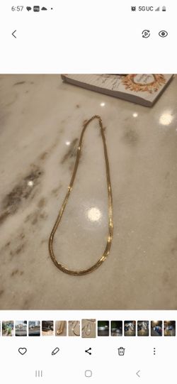 15g /14k 20in herringbone 