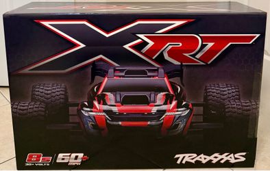 TRAXXAS XRT 8S RED BRUSHLESS 1/6 RTR NEW IN SEALED BOX MODEL# 78086-4-RED