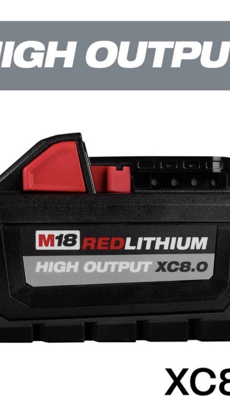Milwaukee M18 High Output 8.0 Battery
