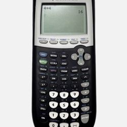Texas Instrument TI 84 Plus Graphing Calculator With Cover 