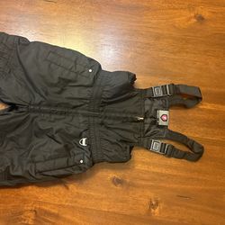 Kid Snow Bib Girl Size 3