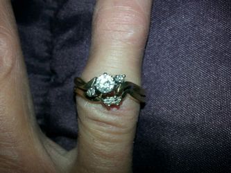 Women's wedding ring set