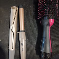 THREE PROFESSIONAL HAIR STYLING TOOLS one Low Price