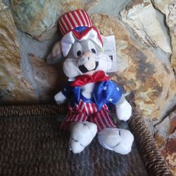 Bugs Bunny Plush "Uncle Sam"