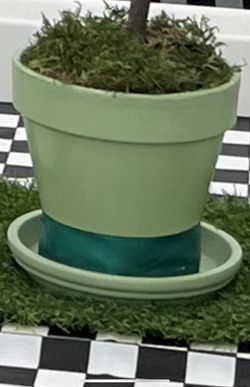 Clay Pot with Plate