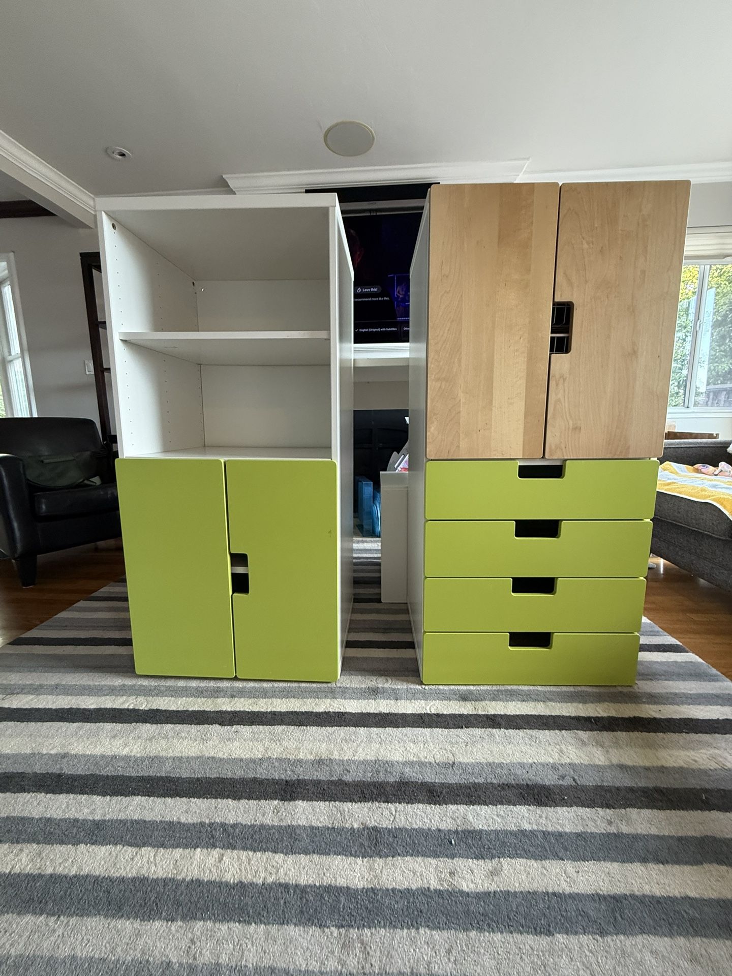 IKEA STUVA dressers/wardrobes