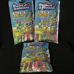 60 Seconds 100 Water Balloons Filled And Tied