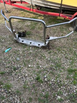 Warn truck brush guard bumper