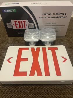 Led exit sign
