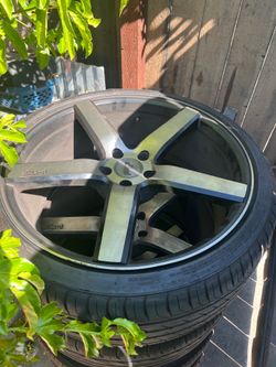 20 in niche rims and tires