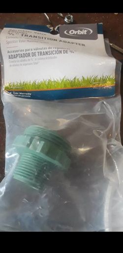 (10pcs) Sprinkler Valve Fittings 3/4" Transition Adapter