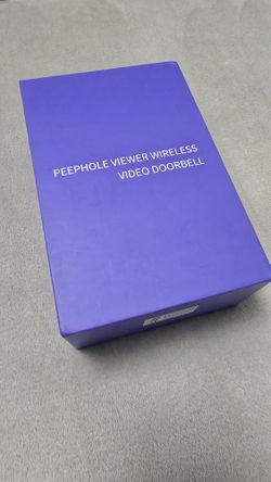 Peephole Viewer Wireless Video Doorbell