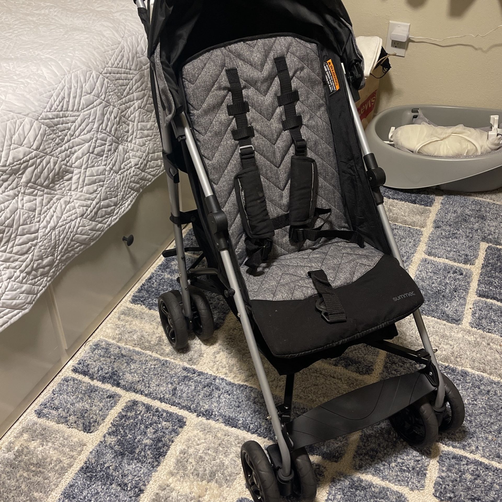 Umbrella Stroller With Shade And Storage
