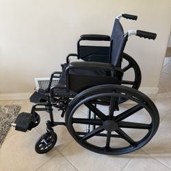 Bariatric Wheelchair Foldable Black Manual Heavy Duty 