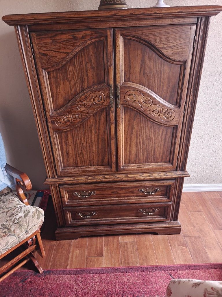 Headboard, Dresser, Armoire For Sale