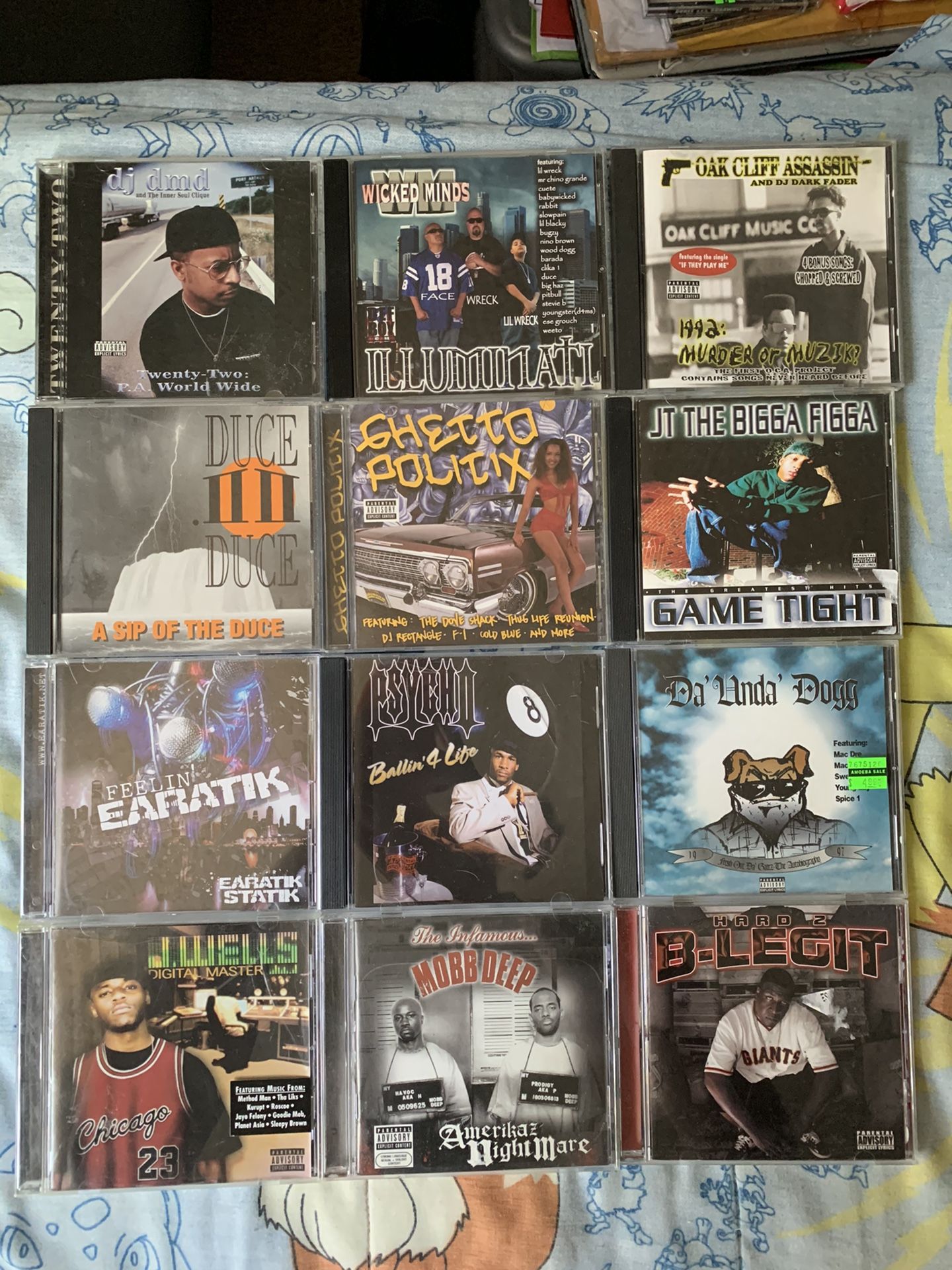 Rare rap hip hop g funk gangsta rap CD music out of print for Sale