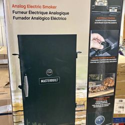 NEW Masterbuilt Analog Smoker 535-Sq. in Black Electric Smoker