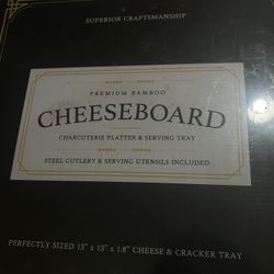 Smirly Bamboo Charcuterie Board