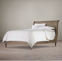 King RH Sleigh Bed