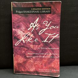 As You Like It by William Shakespeare - Folger Shakespeare Library Updated Edition - Study Guide