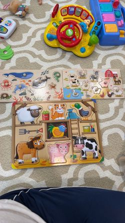 3 puzzles - toddlers / kids
