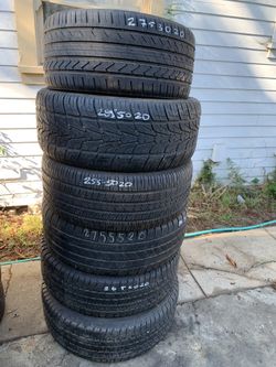 TIRE SIZE “20” $25 EACH