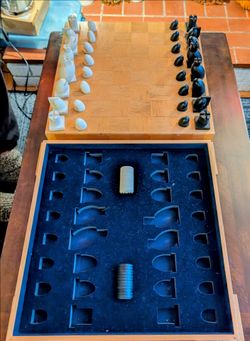 Michael Graves Chess Set with Storage Case