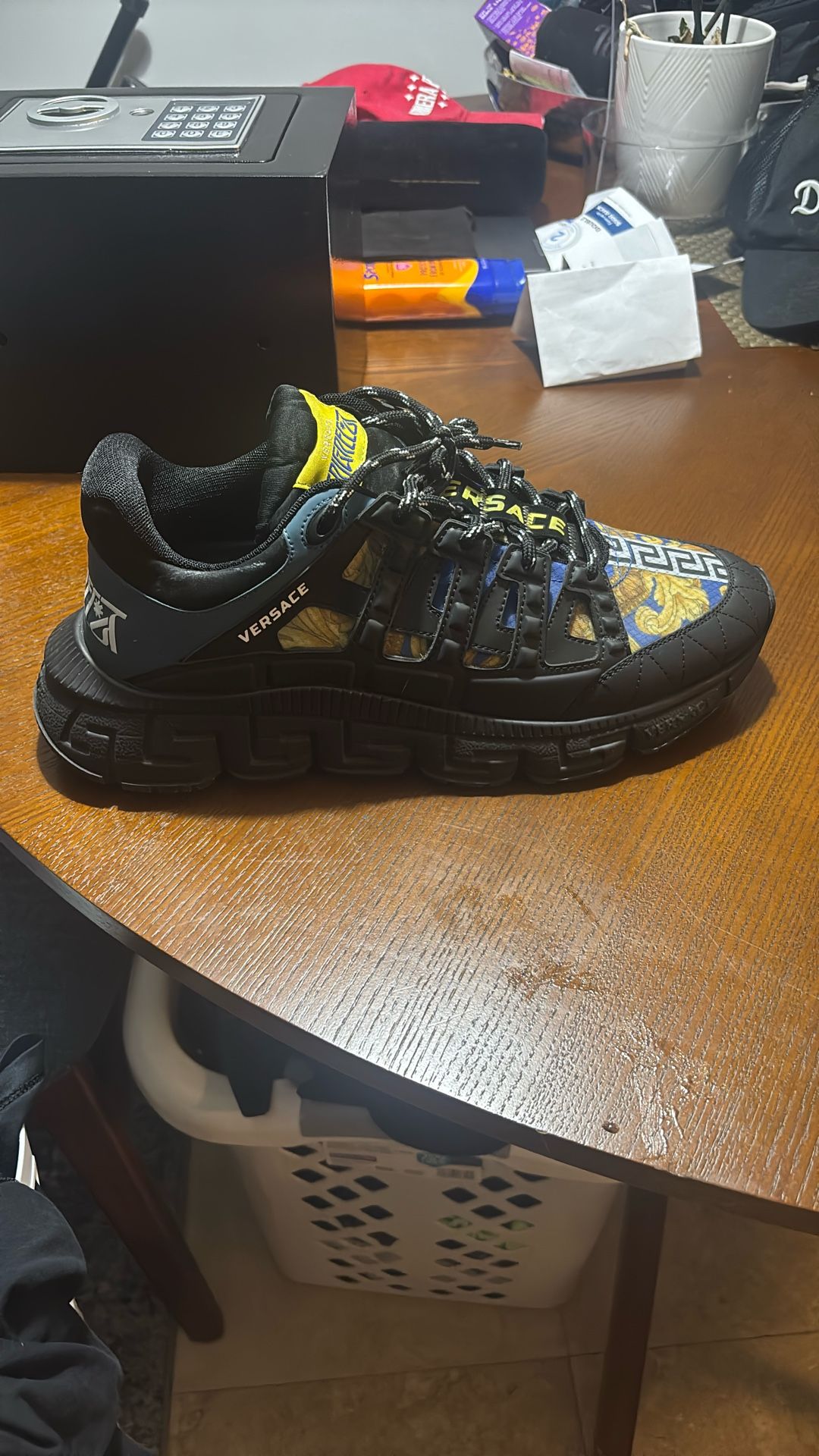 Versace TRIFECTA sneakers Like New Sz 46 US13
