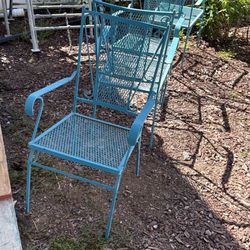 4 Lawn Patio Outdoor Chairs
