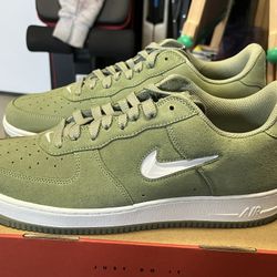 Mens Nike Air Force 1 Low Olive 