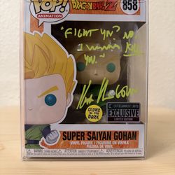 Super Saiyan Gohan Funko Pop Signed