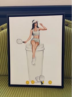 14x11 pickle ball print