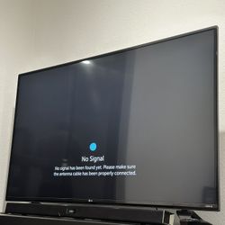 LG 55” Ultra HD 2015 With Samsung Soundbar And Subwoofer