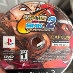 Capcom Vs Snk 2 Ps2 Game