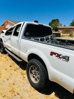 I have this 2006 power stroke F250 that flipped over for parts