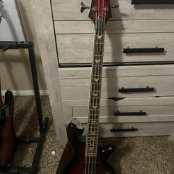 Schecter Stiletto Extreme Bass 4 Black cherry