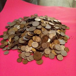 14 Lbs 1316 Coins From South America