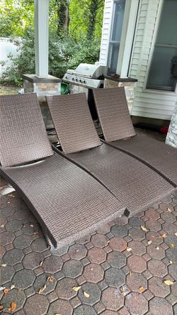 Lounge chairs  $10 each lounge chair