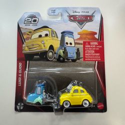 Disney Pixar Cars Luigi & Guido 20th Anniversary