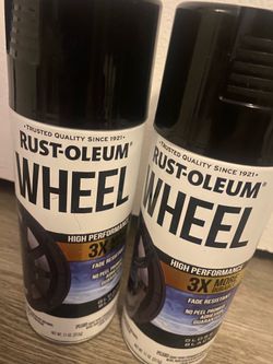 Rust-Oleum Wheel Spray Paint Gloss Bundle