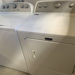 Washer And Electric Dryer 