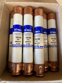 Ferraz Shawmut Tri-Onic TRS10R Time Delay Fuse (1 fuse)