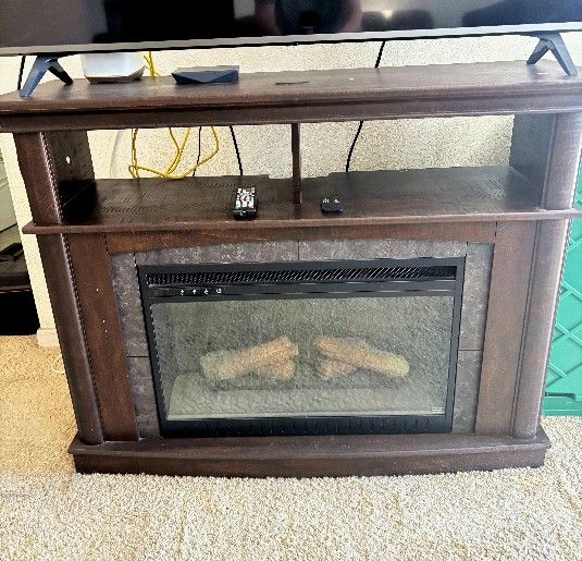 Fireplace TV Stand - ***Today ONLY***