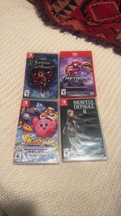 Nintendo Switch games