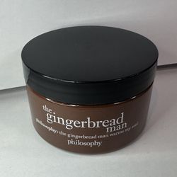 Philosophy Glazed Body Souffle Cream 4 fl Oz NEW (The Gingerbread Man)