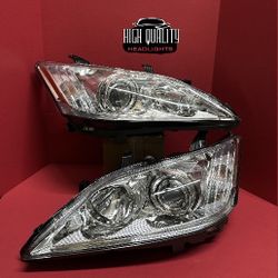 Lexus ES350. 2010. 2012 Headlights.